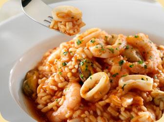 海鮮蕃茄忌廉汁意大利飯