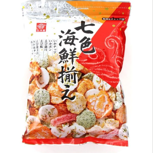 三河屋製菓 - 七色海鮮脆菓 145g