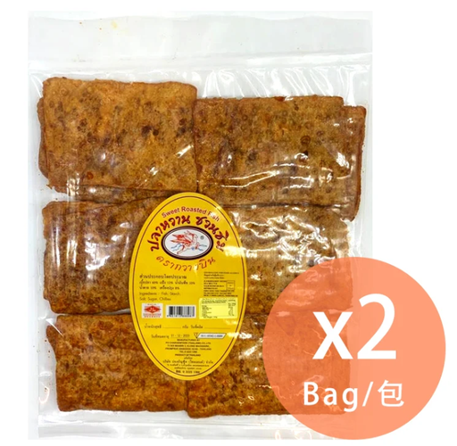 波作隆 沙爹魚片 160g [懷舊小食] X 2包